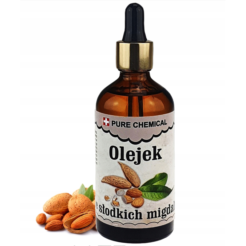 Pure Chemical Olejek ze słodkich migdałów Naturalny olejek serum na włosy Pure Chemical Olejek ze słodkich migdałów Naturalny olejek serum na włosy