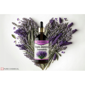 Pure Natura Olejek eteryczny lawendowy Naturalny olejek eteryczny relaksujący, odświeżający i wspomagający leczenie infekcji dróg oddechowych 100ml