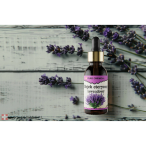 Pure Natura Olejek eteryczny lawendowy Naturalny olejek eteryczny relaksujący, odświeżający i wspomagający leczenie infekcji dróg oddechowych 30ml