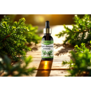 Pure Natura Olejek eteryczny pichtowy Naturalny olejek eteryczny antybakteryjny, przeciwzapalny, przeciwgrzybiczny 30ml