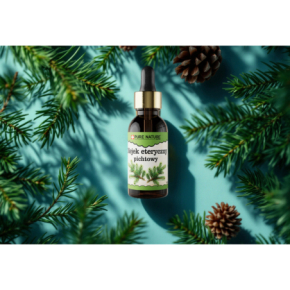 Pure Natura Olejek eteryczny pichtowy Naturalny olejek eteryczny antybakteryjny, przeciwzapalny, przeciwgrzybiczny 30ml