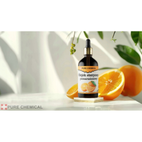 Pure Natura Olejek eteryczny pomarańczowy Naturalny olejek eteryczny pielęgnujący, relaksujący antystresowy, antyseptyczny, pobudzający 100ml