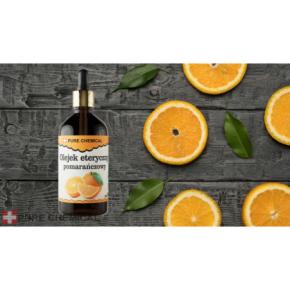 Pure Natura Olejek eteryczny pomarańczowy Naturalny olejek eteryczny pielęgnujący, relaksujący antystresowy, antyseptyczny, pobudzający 30ml