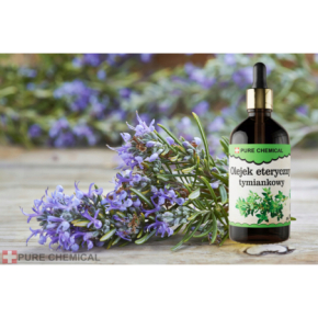 Pure Natura Olejek eteryczny tymiankowy Naturalny olejek eteryczny odświeżający, antybakteryjny, relaksacyjny 100ml