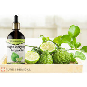 Pure Natura Olejek eteryczny z bergamotki Naturalny olejek eteryczny antyseptyczny, przeciwzapalny, przeciwbólowy, przeciwdepresyjny 30ml