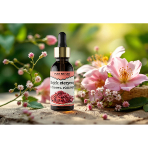 Pure Natura Olejek eteryczny z drzewa różanego Naturalny olejek eteryczny relaksujący, pielęgnujący 30ml