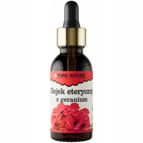 Pure Natura Olejek eteryczny z geranium Naturalny olejek eteryczny antyseptyczny