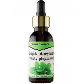 Pure Natura Olejek eteryczny z mięty pieprzowej Naturalny olejek eteryczny poprawia trawienie