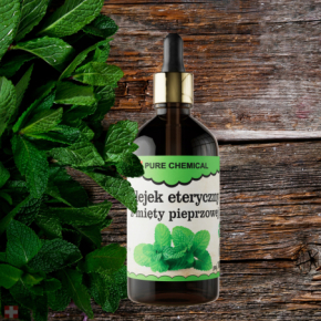Pure Natura Olejek eteryczny z mięty pieprzowej Naturalny olejek eteryczny poprawia trawienie
