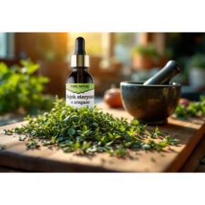 Pure Natura Olejek eteryczny z oregano Naturalny olejek eteryczny przeciwzapalny i antybakteryjny wspomagający odporność oczyszczający 30ml