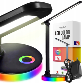 Renew Force Lampa kosmetyczna biurkowa LED RGB 829 składana