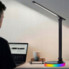 Renew Force Lampa kosmetyczna biurkowa LED RGB 829 składana, dotykowa, 3 barwy światła czarna - 7