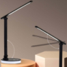 Renew Force Lampa kosmetyczna biurkowa LED RGB 829 składana, dotykowa, 3 barwy światła czarna - 5