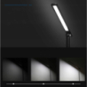 Renew Force Lampa kosmetyczna biurkowa LED składana, dotykowa, 3 barwy światła BL1228 czarna - 8