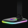 Renew Force Lampa kosmetyczna biurkowa LED składana, dotykowa, 3 barwy światła MT-840 RGB czarna - 8