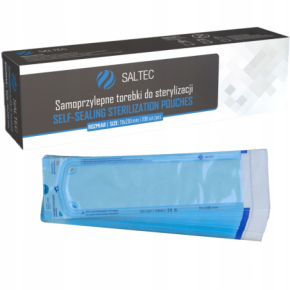 Saltec Torebki do sterylizacji narzędzi w autoklawie samoprzylepne 70x230mm 200 sztuk