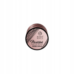 Boska Nails Picassini Paint Gel Metalic Rose Gold Żel do zdobień 5ml