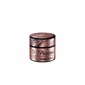 Boska Nails Picassini Paint Gel Metalic Rose Gold Żel do zdobień 5ml