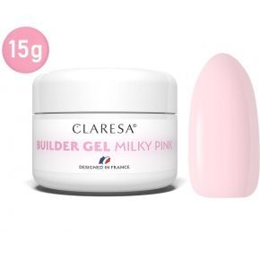 Claresa Builder Gel Milky Pink 15g żel jednofazowy naturalny mleczny róż