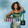 Claresa Starlight 7 niebieski brokatowy lakier hybrydowy do paznokci z efektem flash 5g - 3