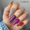 Claresa Starlight 7 niebieski brokatowy lakier hybrydowy do paznokci z efektem flash 5g - 4