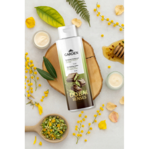 Dubai Senses Luksusowy zestaw - pielęgnacja o zapachu czekolady i pistacji: żel pod prysznic 400ml + balsam do ciała 300ml