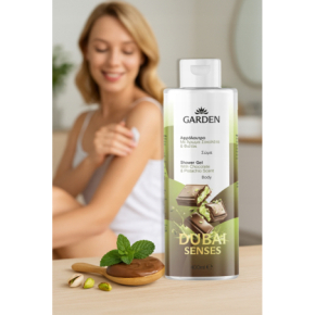 Dubai Senses Żel pod prysznic - luksusowy zapach czekolady i pistacji 400ml