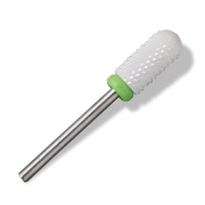 Frez ceramiczny manicure i pedicure walec zielony AQ204c