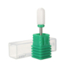 Frez ceramiczny manicure i pedicure walec zielony AQ204c - 5