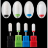 Frez ceramiczny manicure i pedicure walec zielony AQ204c - 12