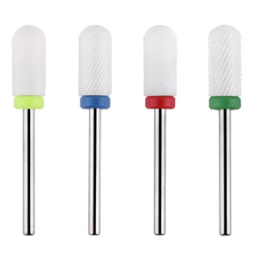 Frez ceramiczny manicure i pedicure walec zielony AQ204c