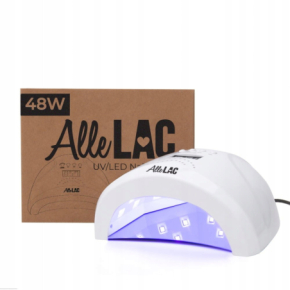 Lampa do lakierów hybrydowych i żeli AlleLac 1S UV/LED 48W biała
