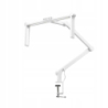 Lampa kosmetyczna bezcieniowa do zabiegów manicure mocowana do blatu Glow L03 biała - 3
