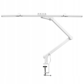 Lampa kosmetyczna bezcieniowa do zabiegów manicure mocowana do blatu Glow L03 biała