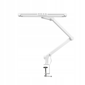 Lampa kosmetyczna bezcieniowa do zabiegów manicure mocowana do blatu Glow L03 biała