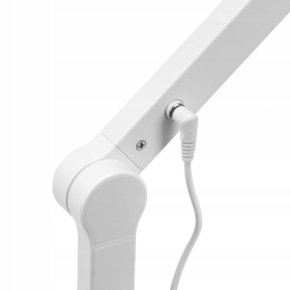 Lampa kosmetyczna bezcieniowa do zabiegów manicure mocowana do blatu Glow L03 biała