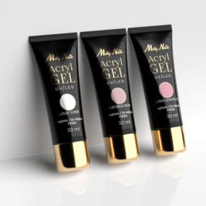 Molly Nails AcrylGel White Akrylożel do paznokci HEMA/Di-HEMA Free 30ml