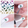 Naklejki do paznokci cienkie samoprzylepne walentynkowe Joyful Nail nr JO-968 serduszka - 5