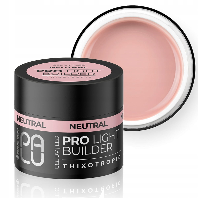 Palu Żel budujący samopoziomujący Pro Light Builder Gel Neutral 45g Palu Żel budujący samopoziomujący Pro Light Builder Gel Neutral 45g