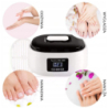Parafiniarka podgrzewacz do parafiny 300W LCD biały - 2