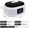Parafiniarka podgrzewacz do parafiny 300W LCD biały - 5