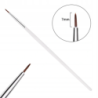 Pędzelek do zdobień Nail Art Brush rozmiar 00 7mm biały - 1