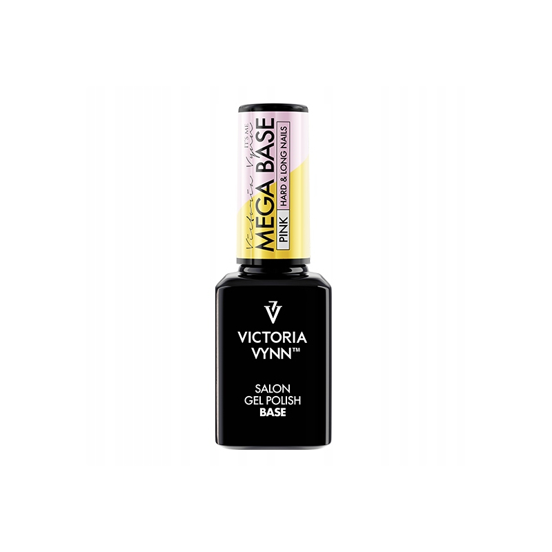 Victoria Vynn Mega Base Hard & Long Nails Pink Baza do lakierów hybrydowych 15ml Victoria Vynn Mega Base Hard & Long Nails Pink Baza do lakierów hybrydowych 15ml