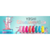 Yoshi Glassmatica 184 Illusorya pomarańczowy półtransparentny lakier hybrydowy do paznokci 6ml - 6