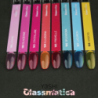 Yoshi Glassmatica 184 Illusorya pomarańczowy półtransparentny lakier hybrydowy do paznokci 6ml - 9
