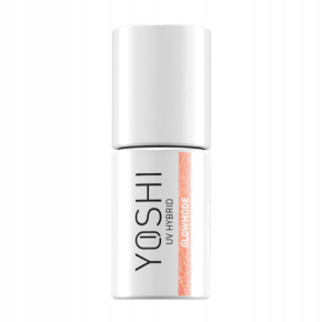 Yoshi Heartcore 193 Glowmode Neonowy czerwona pomarańcza lakier hybrydowy z efektem flash i cat eye 6ml
