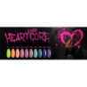 Yoshi Heartcore 193 Glowmode Neonowy czerwona pomarańcza lakier hybrydowy z efektem flash i cat eye 6ml - 13