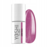 Yoshi Heartcore 195 Coretouch Neonowy chłodny różowofioletowy lakier hybrydowy z efektem flash i cat eye 6ml - 1