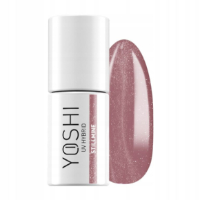 Yoshi Heartcore 196 Stillmine Neonowy różowy taupe lakier hybrydowy z efektem flash i cat eye 6ml