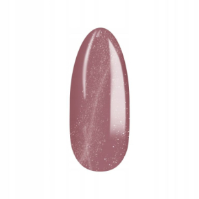 Yoshi Heartcore 196 Stillmine Neonowy różowy taupe lakier hybrydowy z efektem flash i cat eye 6ml